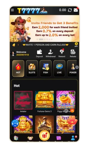 T 7777 Game