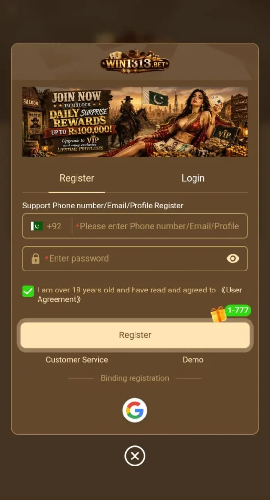 WIN1313 BET Game